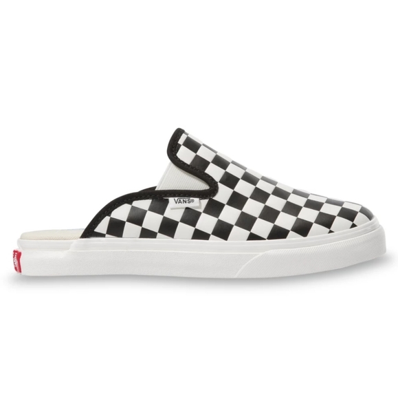 Checkerboard Mule Slip on Sneakers - Picture 4 of 5